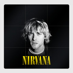 Магнитный плакат 3Х3 Nirvana - Kurt Donald Cobain