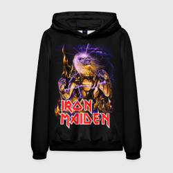 Мужская толстовка 3D Iron Maiden - рок 80-х