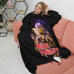 Плед с рукавами Iron Maiden - рок 80-х - фото 2