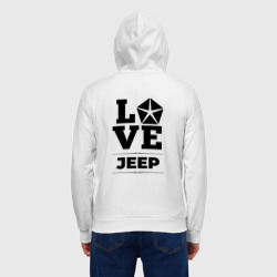 Мужская толстовка на молнии хлопок Jeep Love Classic - фото 2