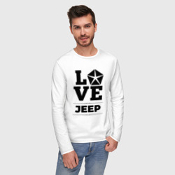 Мужской лонгслив хлопок Jeep Love Classic - фото 2