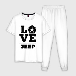 Мужская пижама хлопок Jeep Love Classic