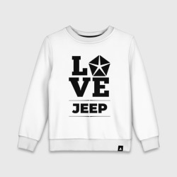 Детский свитшот хлопок Jeep Love Classic