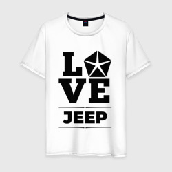 Мужская футболка хлопок Jeep Love Classic