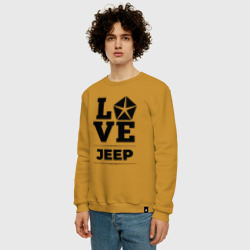 Мужской свитшот хлопок Jeep Love Classic - фото 2