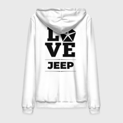 Мужская толстовка на молнии хлопок Jeep Love Classic