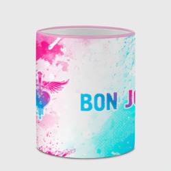 Кружка с полной запечаткой Bon Jovi Neon Gradient - фото 2