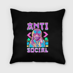 Подушка 3D Antisocial kawai