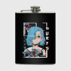 Фляга Love Anime Girl Flowers
