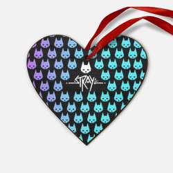 Деревянная игрушка Сердце Stray Киберпанк