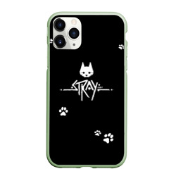 Чехол для iPhone 11 Pro матовый Stray Лапки