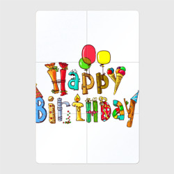 Магнитный плакат 2Х3 Happy birthday greetings