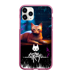 Чехол для iPhone 11 Pro матовый Stray Cat - Бродячий Кот