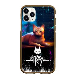 Чехол для iPhone 11 Pro Max матовый Stray Cat - Бродячий Кот