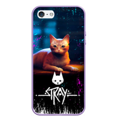 Чехол для iPhone 5/5S матовый Stray Cat - Бродячий Кот