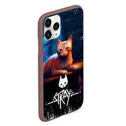 Чехол для iPhone 11 Pro матовый Stray Cat - Бродячий Кот - фото 2