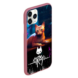 Чехол для iPhone 11 Pro матовый Stray Cat - Бродячий Кот - фото 2