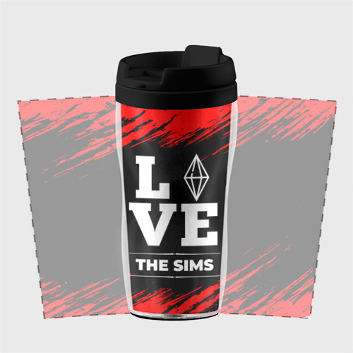 Термокружка-непроливайка The Sims Love Классика - фото 2
