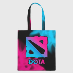 Шоппер 3D Dota Neon Gradient