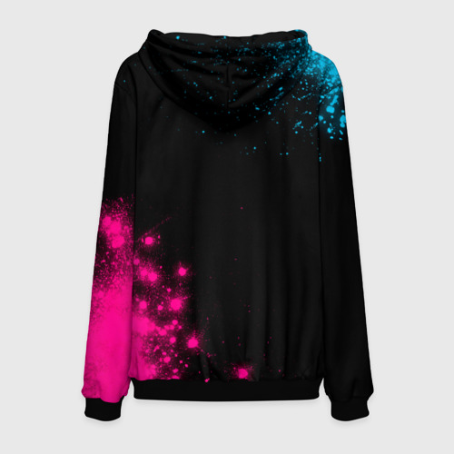 Мужская толстовка 3D Thirty Seconds to Mars Neon Gradient, цвет черный - фото 2