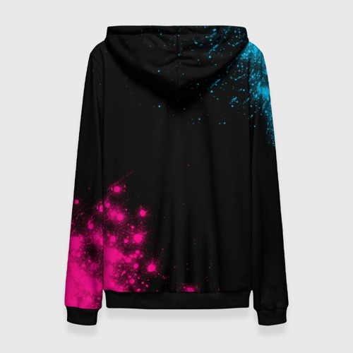 Женский костюм с толстовкой 3D Thirty Seconds to Mars Neon Gradient, цвет черный - фото 2