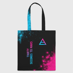 Шоппер 3D Thirty Seconds to Mars Neon Gradient