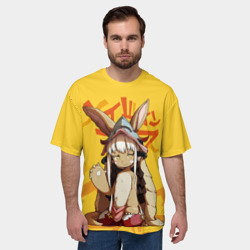 Мужская футболка oversize 3D Made in Abyss Наначи - фото 2