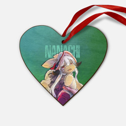 Деревянная игрушка Сердце Made in Abyss аниме Наначи