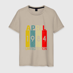 Мужская футболка хлопок 1984 - Апрель