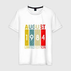 Мужская футболка хлопок 1984 - Август