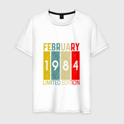 Мужская футболка хлопок 1984 - Февраль