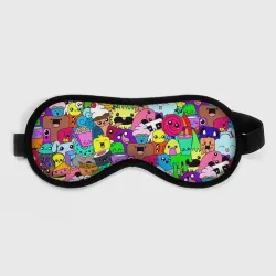 Маска для сна 3D Монстрики Nastiprazdnik