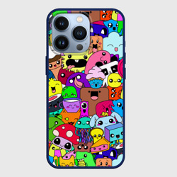 Чехол для iPhone 13 Pro Монстрики Nastiprazdnik