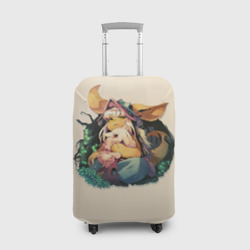 Чехол для чемодана 3D Наначи и Митти из аниме Созданный в бездне