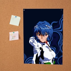 Постер Рей Аянами - холодная девочка - фото 2