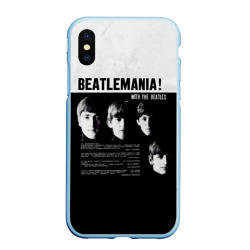 Чехол для iPhone XS Max матовый With The Beatles Битломания