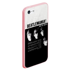 Чехол для iPhone 5/5S матовый With The Beatles Битломания - фото 2