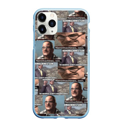 Чехол для iPhone 11 Pro Max матовый Nanomachines, son