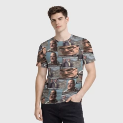 Мужская футболка 3D Nanomachines, son - фото 2