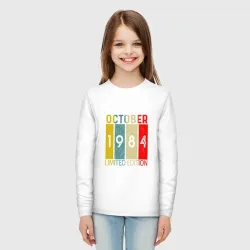 Детский лонгслив хлопок 1984 - Октябрь - фото 2