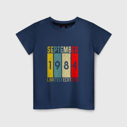 Детская футболка хлопок 1984 - Сентябрь