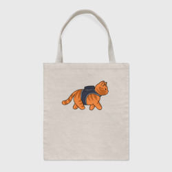 Шоппер BioNature Минималистичны котик из stray