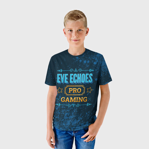 Детская футболка 3D Игра EVE Echoes: pro gaming, цвет 3D печать - фото 3