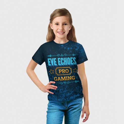 Детская футболка 3D Игра EVE Echoes: pro gaming, цвет 3D печать - фото 5