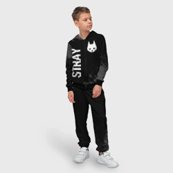 Детский костюм 3D Stray Glitch на темном фоне - фото 2