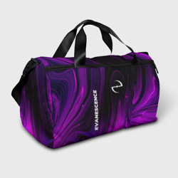 Сумка спортивная 3D Evanescence violet plasma