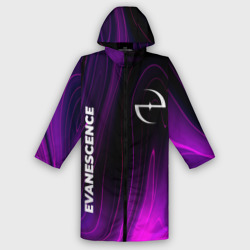 Женский дождевик 3D Evanescence violet plasma