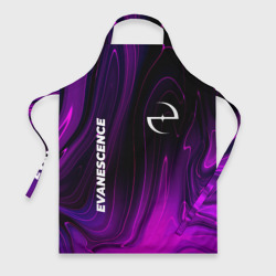 Фартук 3D Evanescence violet plasma