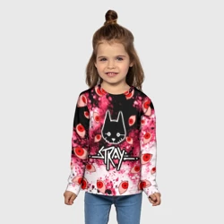 Детский лонгслив 3D Stray horror - фото 2
