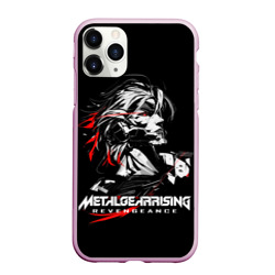 Чехол для iPhone 11 Pro Max матовый Metal Gear Rising - game hero